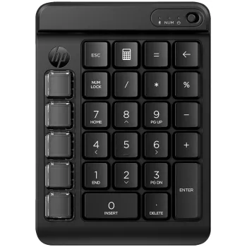 HP 435 Programuojama belaidė klaviatūros dalis, Bluetooth, juoda