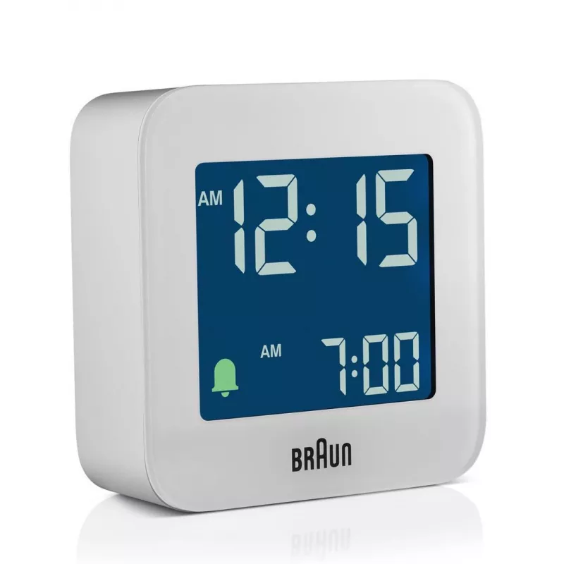 Braun BC08 skaitmeninis žadintuvas baltas