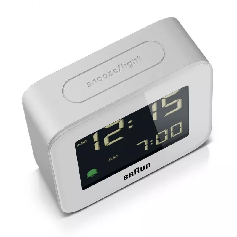 Braun BC08 skaitmeninis žadintuvas baltas