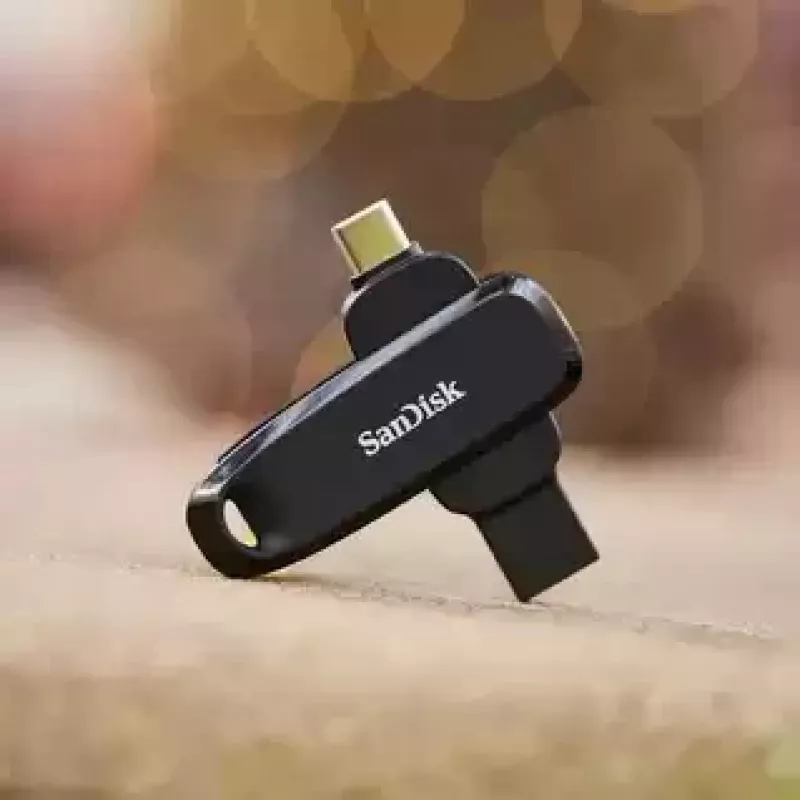 WESTERN DIGITAL SanDisk Phone Drive for Android - 512 GB USB atmintukas - USB-C/A 3.2 Gen 1 - Juoda
