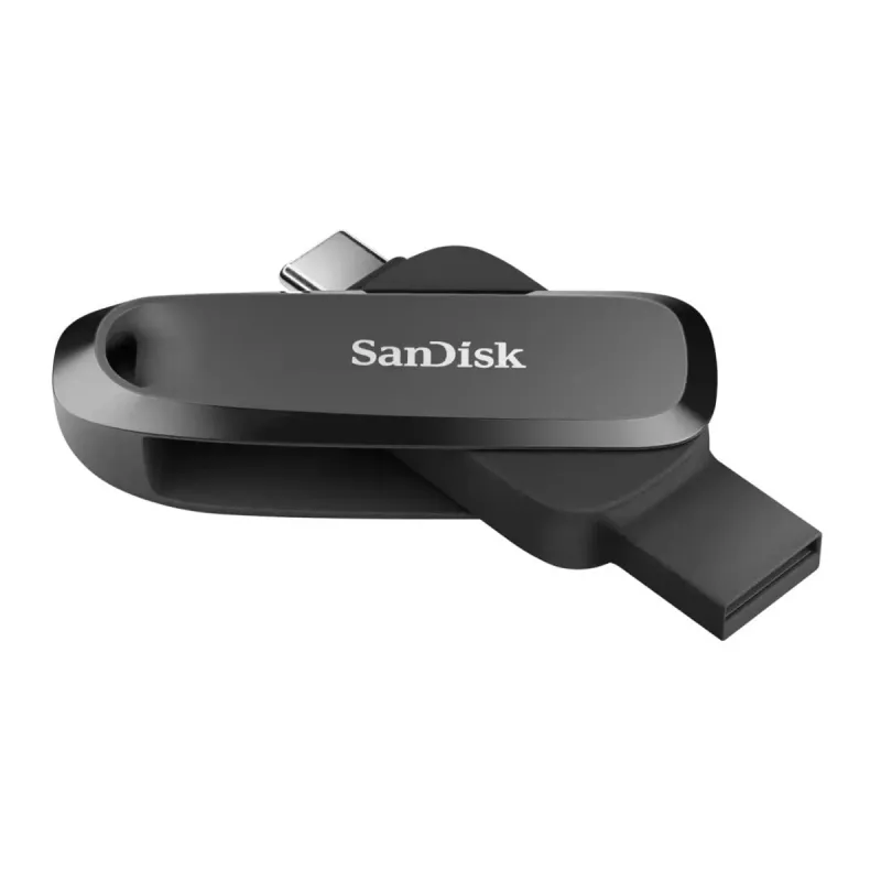 WESTERN DIGITAL SanDisk Phone Drive for Android - 512 GB USB atmintukas - USB-C/A 3.2 Gen 1 - Juoda
