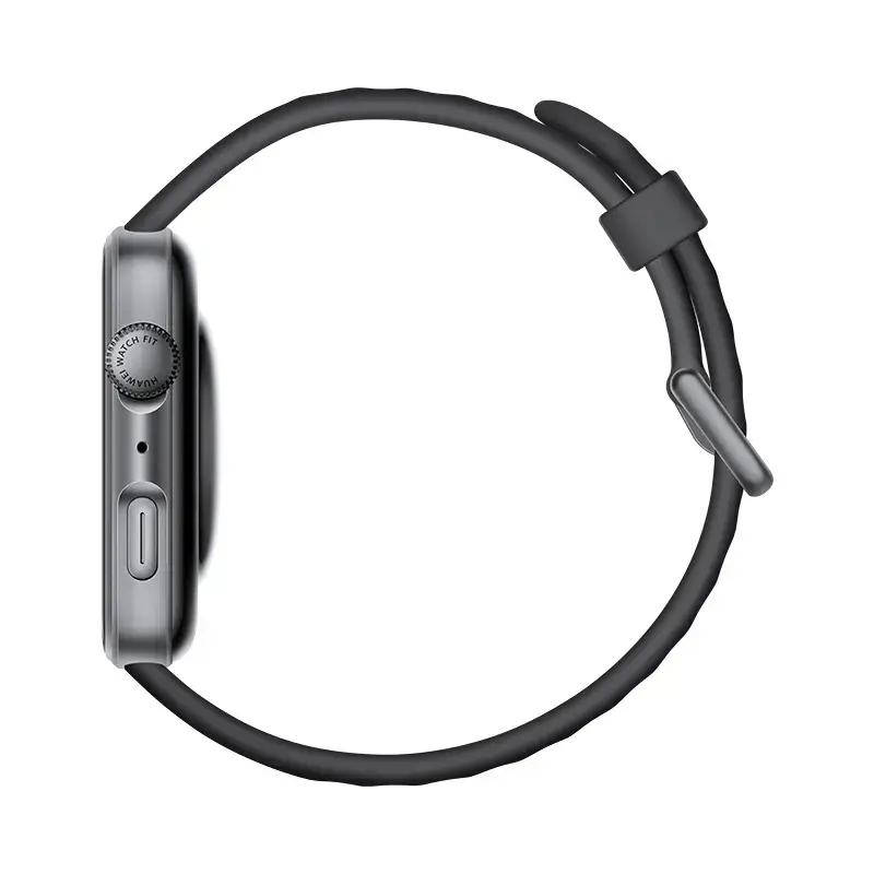 Išmanusis laikrodis HUAWEI WATCH FIT 4 – 1,82 colio (4,62 cm) ekranas, GPS, 400 mAh, aliuminio korpusas 38 mm, juodas, polimerinis dirželis