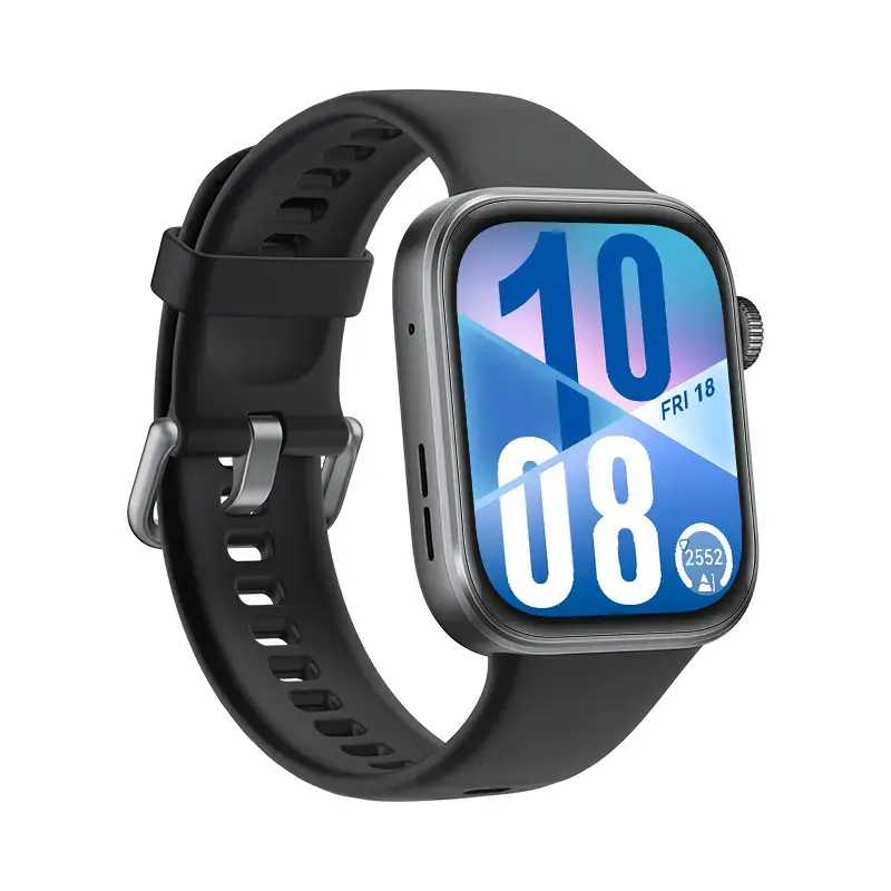 Išmanusis laikrodis HUAWEI WATCH FIT 4 – 1,82 colio (4,62 cm) ekranas, GPS, 400 mAh, aliuminio korpusas 38 mm, juodas, polimerinis dirželis