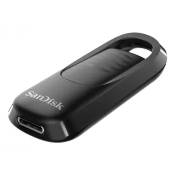 WESTERN DIGITAL Sandisk Ultra Slider - 256GB USB atmintukas - USB-C 3.2 Gen 1 - ištraukiama jungtis