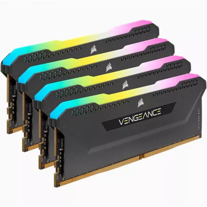 CORSAIR Vengeance RGB Pro SL 64GB (4x16GB) DDR4 3200MHz C16 atminties rinkinys
