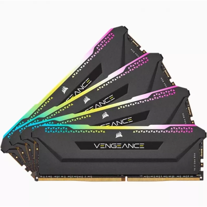 CORSAIR Vengeance RGB Pro SL 64GB (4x16GB) DDR4 3200MHz C16 atminties rinkinys
