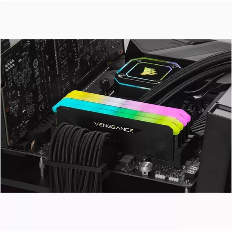 CORSAIR Vengeance RGB RS 16 GB (1 x 16 GB) DDR4 3200 MHz C16 atminties modulis