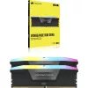CORSAIR Vengeance RGB Black 48GB (2x24GB) DDR5 5200MHz CL38 atminties rinkinys