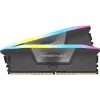 CORSAIR Vengeance RGB 32GB (2x16GB) DDR5 6400MHz CL32 atminties rinkinys juodas