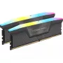 CORSAIR Vengeance RGB 32GB (2x16GB) DDR5 6400MHz CL32 atminties rinkinys juodas