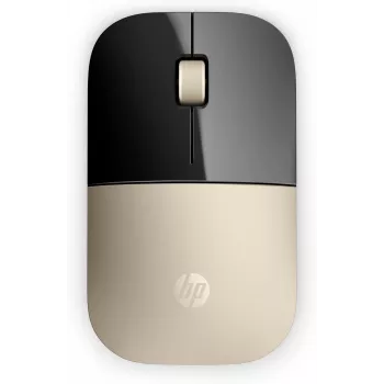 Belaidė pelė HP Z3700 Gold, ambidekstrinė, optinė, RF belaidė, 1200 DPI, auksinė