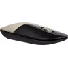 Belaidė pelė HP Z3700 Gold, ambidekstrinė, optinė, RF belaidė, 1200 DPI, auksinė