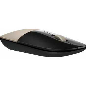 Belaidė pelė HP Z3700 Gold, ambidekstrinė, optinė, RF belaidė, 1200 DPI, auksinė