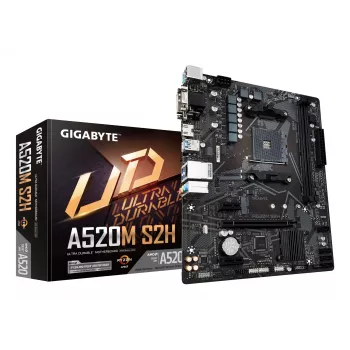 GIGABYTE A520M S2H pagrindinė plokštė