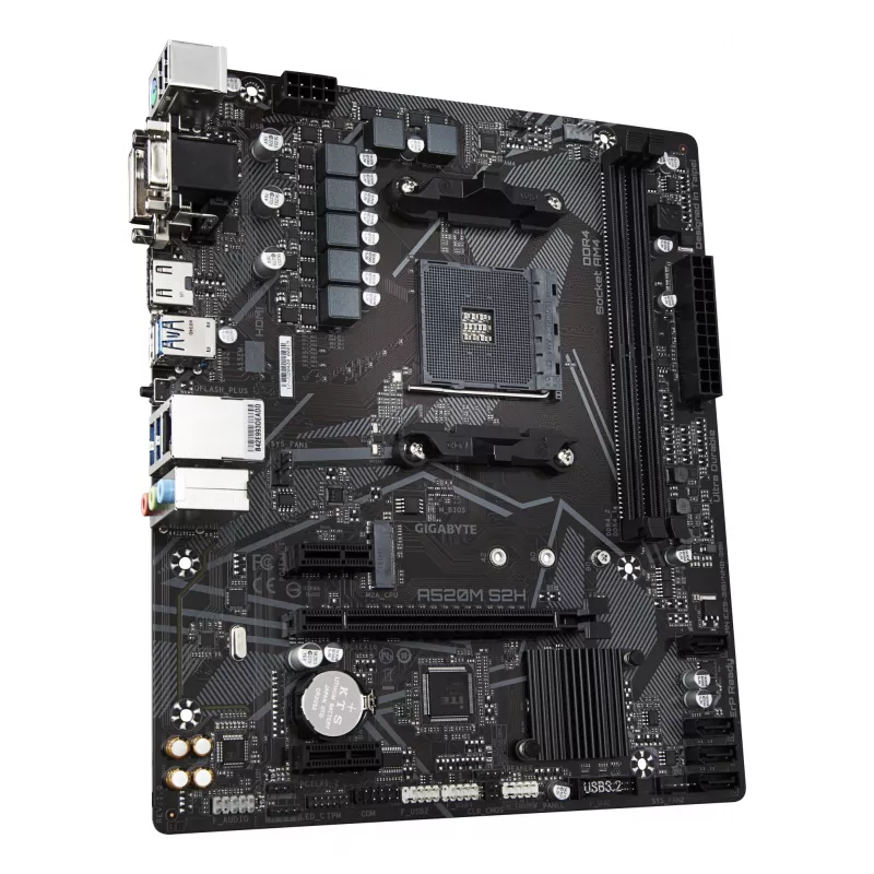 GIGABYTE A520M S2H pagrindinė plokštė