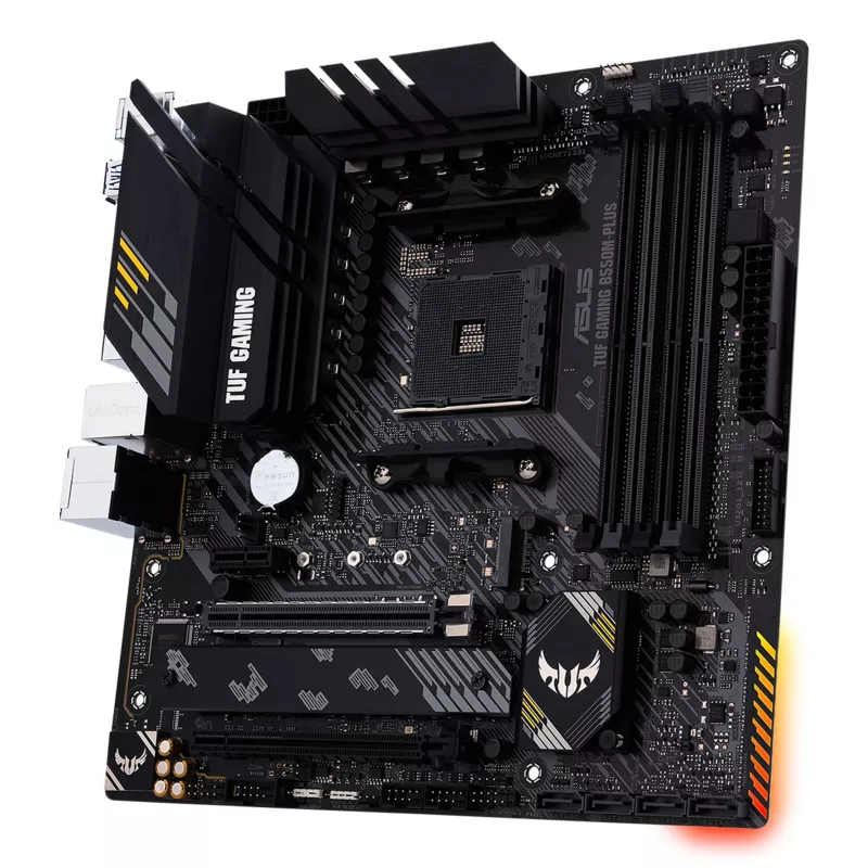 ASUS TUF GAMING B550M PLUS – pagrindinė plokštė AMD B550 Socket AM4 micro ATX