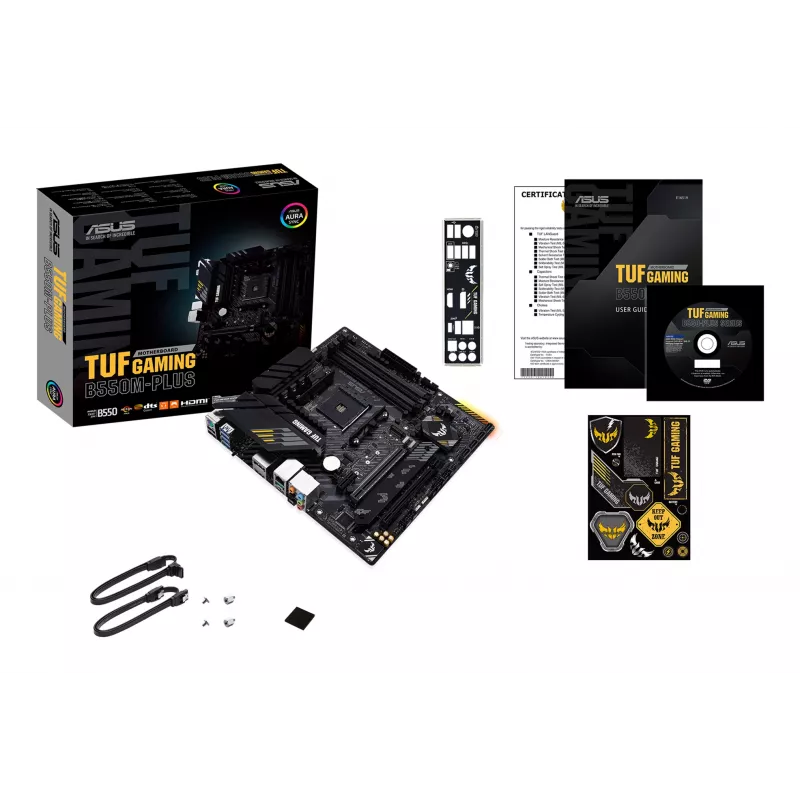 ASUS TUF GAMING B550M PLUS – pagrindinė plokštė AMD B550 Socket AM4 micro ATX