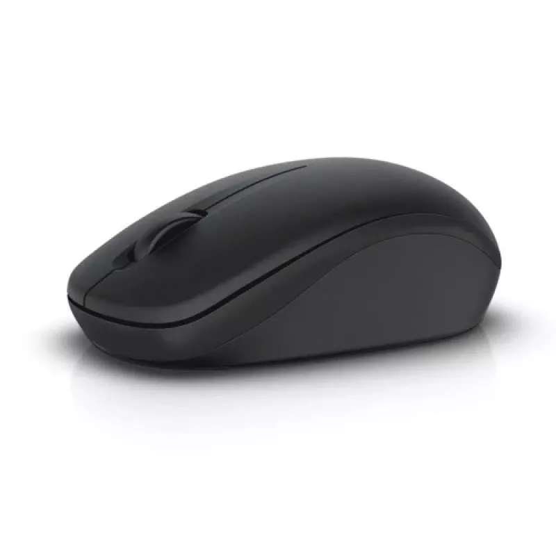 DELL WM126 belaidė pelė, juoda, ambidekstrinė, optinė, RF, 1000 DPI