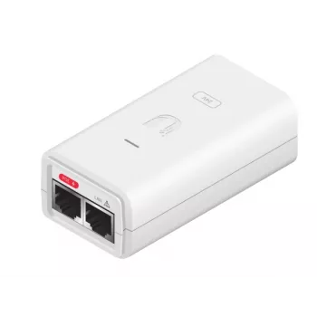 UBIQUITI NETWORKS PoE įpurškiklis 24V 12W Gbit Baltas 24VDC 0,5A RJ-45