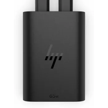 HP 65W GaN USB-C nešiojamojo kompiuterio įkroviklis, 65 W, 5/9/12/15/20 V, skirtas namams