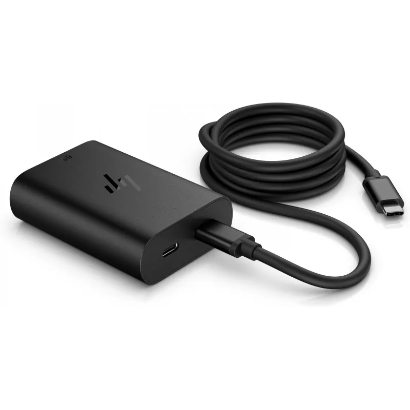 HP 65W GaN USB-C nešiojamojo kompiuterio įkroviklis, 65 W, 5/9/12/15/20 V, skirtas namams