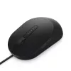 DELL Pro Wired Mouse MS3220 – laidinis pelė, juoda, ambidekstrinė, lazerinė, USB-A, 3200 DPI, 2 ms