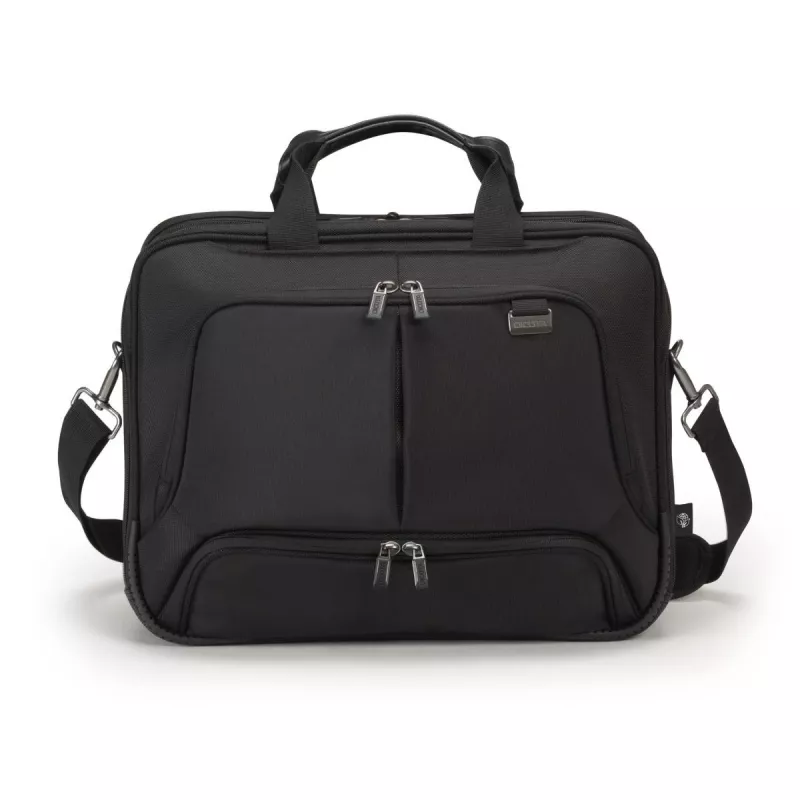 Dėklas nešiojamam kompiuteriui DICOTA Eco Top Traveler Pro - 15-17,3 col. - juoda / 1680d Rpet poliesteris