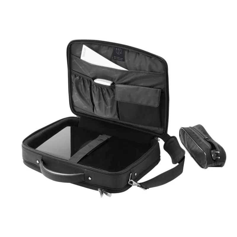 DICOTA Eco Multi Plus – Dėklas nešiojamam kompiuteriui 14–15,6 col. – Juoda / 600d Rpe Poliesteris