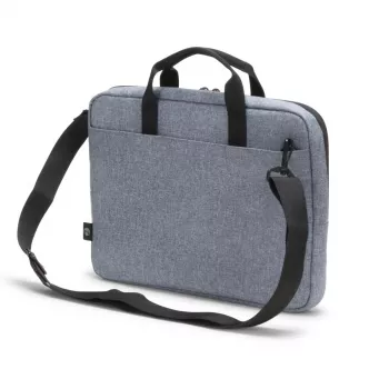 DICOTA Slim Eco Motion - 14-15.6 colių nešiojamojo kompiuterio dėklas - džinsinė mėlyna / 600d perdirbtas poliesteris
