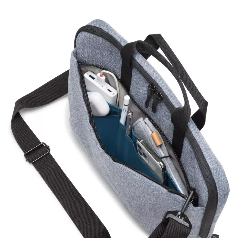 DICOTA Slim Eco Motion - 14-15.6 colių nešiojamojo kompiuterio dėklas - džinsinė mėlyna / 600d perdirbtas poliesteris