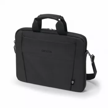 DICOTA Eco Slim Case Base nešiojamojo kompiuterio dėklas - 15-15.6 col. - juoda / 300d perdirbtas poliesteris