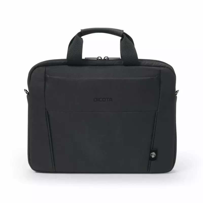 DICOTA Eco Slim Case Base nešiojamojo kompiuterio dėklas - 15-15.6 col. - juoda / 300d perdirbtas poliesteris
