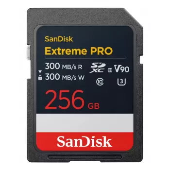 „Flash Memory“ SanDisk Extreme PRO 256 GB UHS-II SDSDXDM-256G-GN4IN