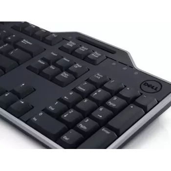 Klaviatūra DELL KB813 universali USB QWERTZ vokiška juoda
