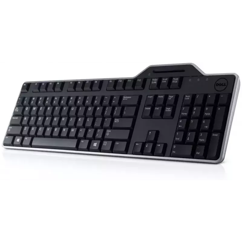 Klaviatūra DELL KB813 universali USB QWERTZ vokiška juoda