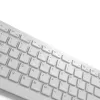 DELL KM5221W-WH Belaidis klaviatūros ir pelės rinkinys, QWERTZ vokiškas išdėstymas, balta