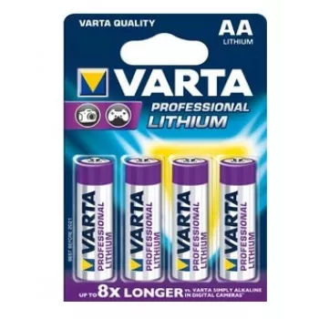 VARTA baterija vienkartinė Ultra Lithium AA 1,5 V (4 vnt.)