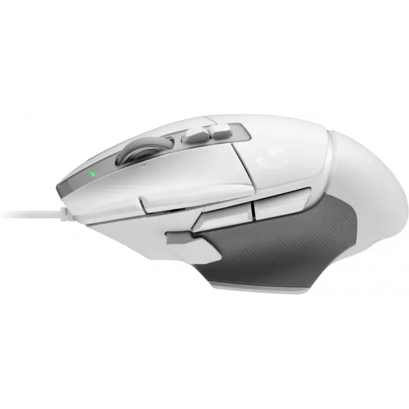 LOGITECH G502 X žaidimų pelė – USB – balta