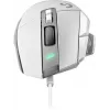 LOGITECH G502 X žaidimų pelė – USB – balta