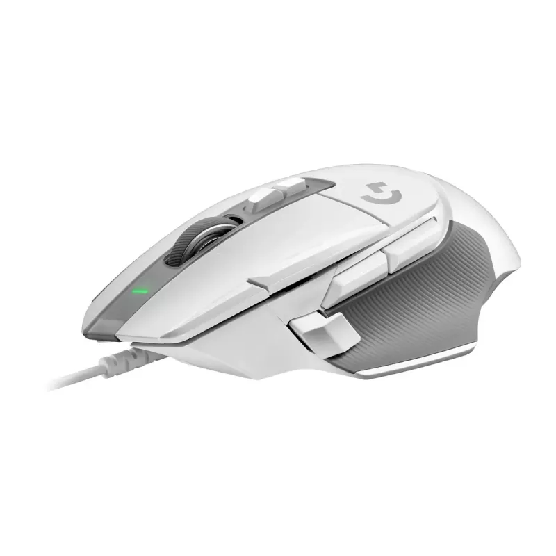 LOGITECH G502 X žaidimų pelė – USB – balta