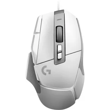 LOGITECH G502 X žaidimų pelė – USB – balta