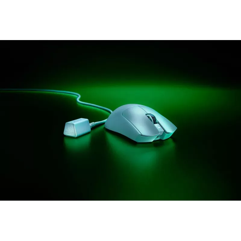 RAZER Viper V3 Pro belaidė + laidinė žaidimų pelė, balta