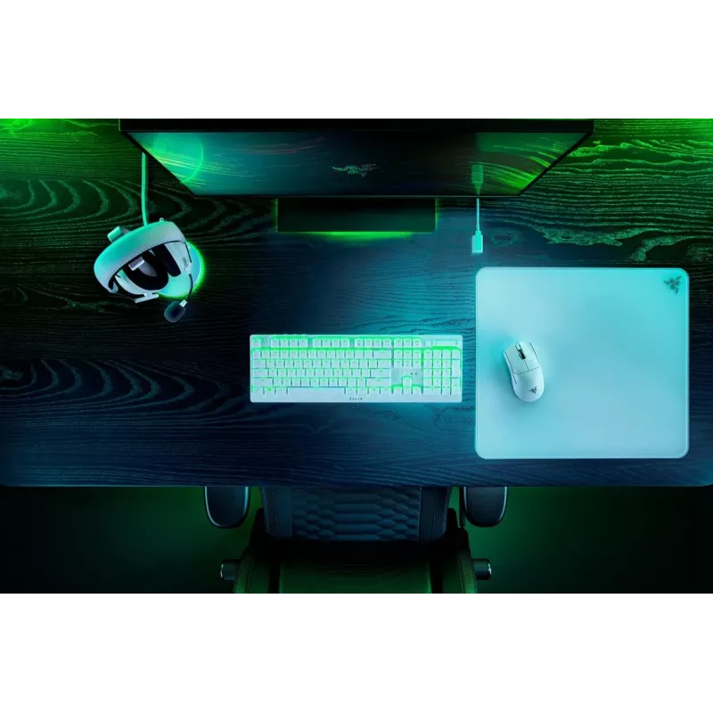 RAZER Viper V3 Pro belaidė + laidinė žaidimų pelė, balta