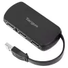 Targus ACH114EU USB 2.0 4 prievadų kompaktiškas juodas USB šakotuvas