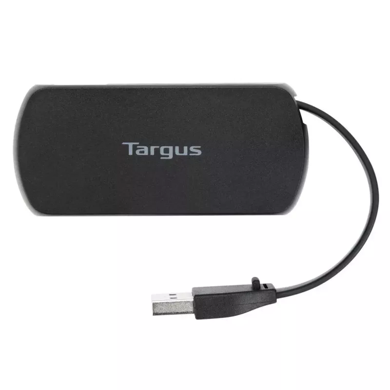 Targus ACH114EU USB 2.0 4 prievadų kompaktiškas juodas USB šakotuvas