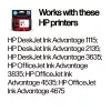 HP 652 Original juoda rašalo kasetė