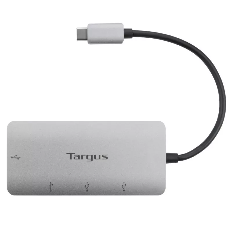 Targus ACH226EU USB-C į 4 USB-A 3.0 šakotuvas, sidabrinis
