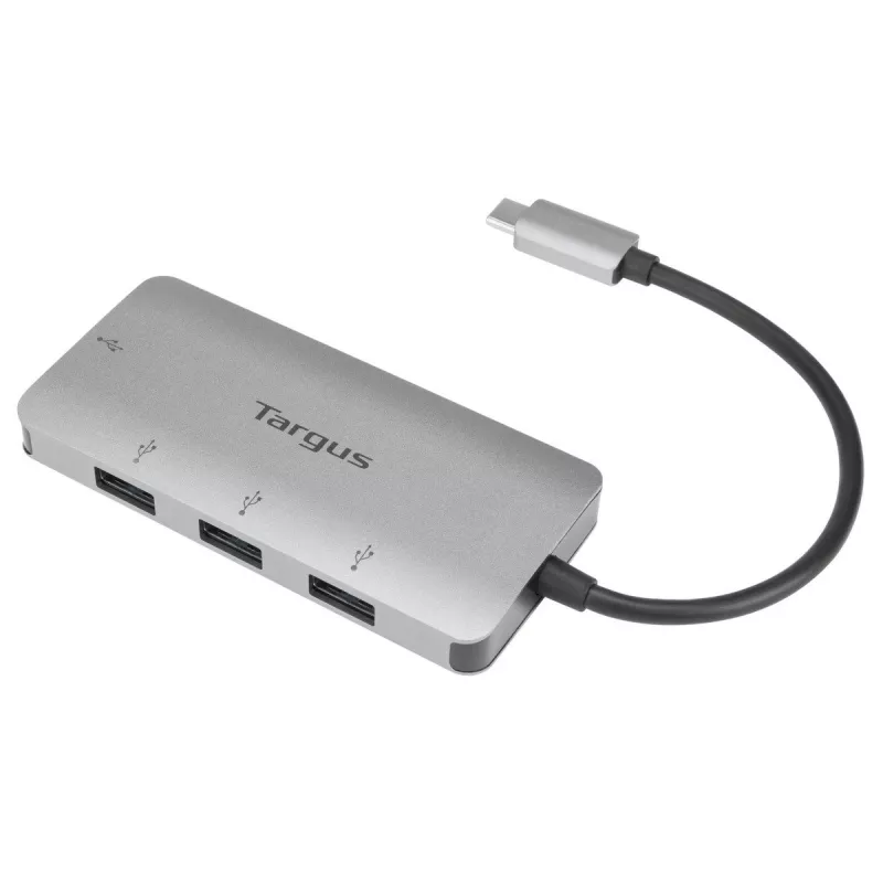 Targus ACH226EU USB-C į 4 USB-A 3.0 šakotuvas, sidabrinis