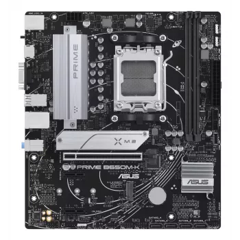 ASUS PRIME B650M-K pagrindinė plokštė AMD B650 Socket AM5 micro ATX