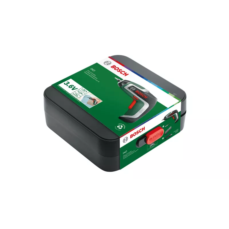 Atsuktuvas Bosch IXO 0 603 9E0 000, 235 aps./min., 3,6 V, 2 Ah